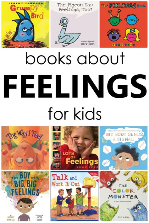 Emotions Book List 20 Books About Teaching Feelings
