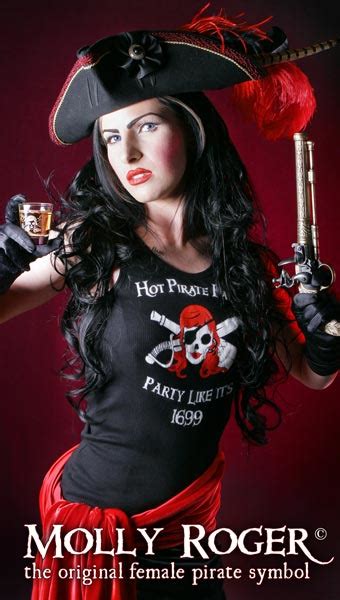 Lady Pirate Tanktop N Molly Roger Wenchwear Pirate Fashions