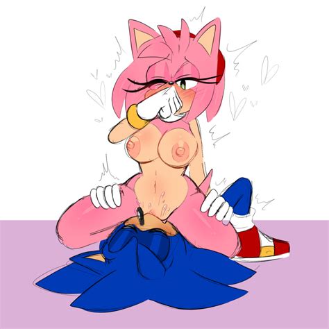 Rule 34 2023 Amy Rose Anthro Areola Big Breasts Blush Breasts
