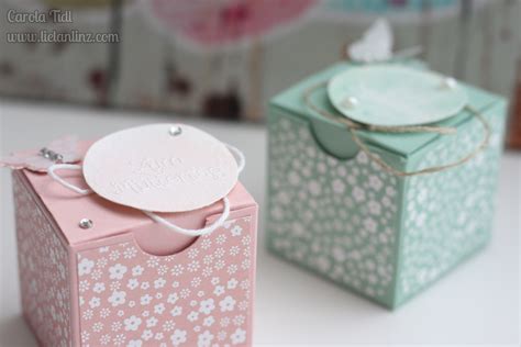 Anleitung Mini Box Für Marmelade Stampin Up Schachteln Basteln Verpackung Und Schachtel