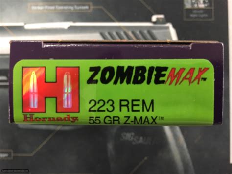 Hornady Zombie Max 223rem Ammunition