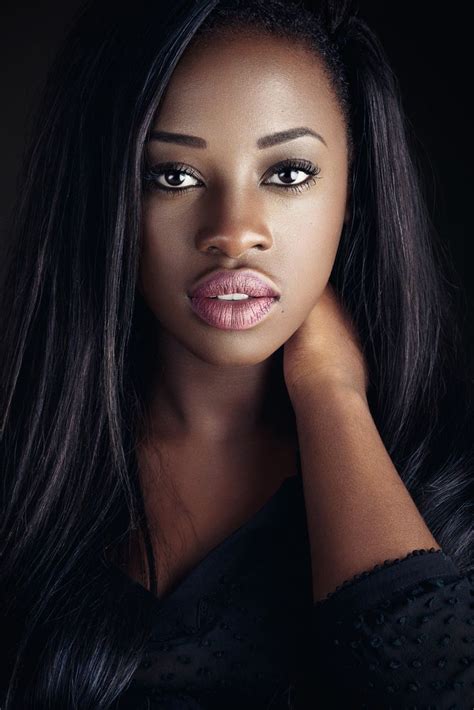 Ebony Portrait Visage Face In 2019 Beautiful Black