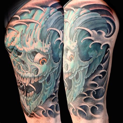 Tattoo Japanese Skull Japanese Style Skull Tattoo Crpodt