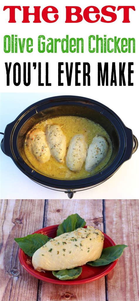 Maybe you would like to learn more about one of these? Olive Garden Chicken Recipe in Crock Pot | Recipes using ...