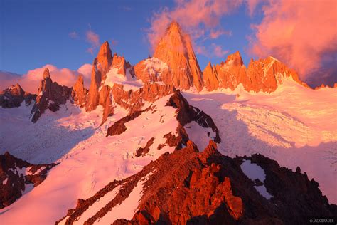 Fitz Roy Sunrise 2 Patagonia Argentina Mountain Photography By