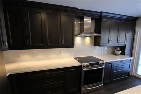 Zillow has 5 homes for sale in bowmanville chicago matching kitchen cabinets. Dark Cabinetry is Beautiful! - Classic Kitchens Designs & Renovations Ltd.