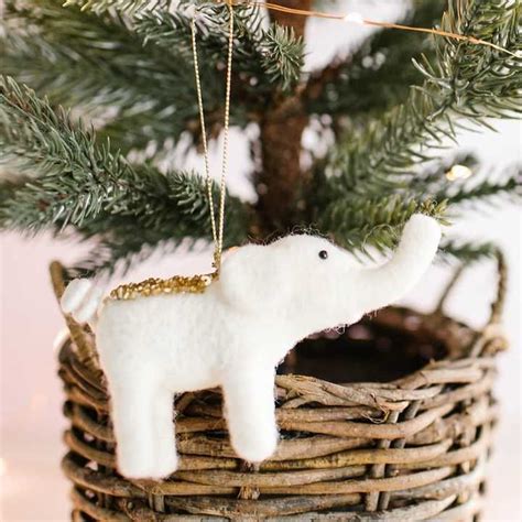 Lauren Conrad Elephant Christmas Ornament Christmas Ornaments Christmas Christmas Spirit