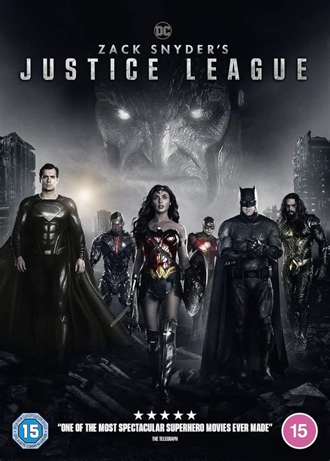 Zack Snyders Justice League Dvd 2021 Uk Ben Affleck