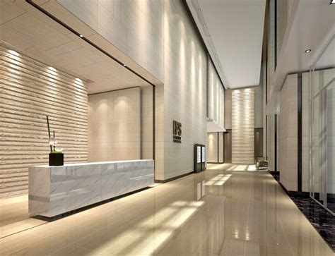 Modern Office Lobby Design Commercial Interior Design