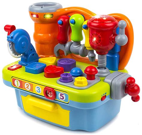 Toysery Workbench Toddler Tool Set Educational Learning Construction