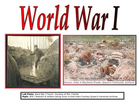 World War 1 Causes And Effects
