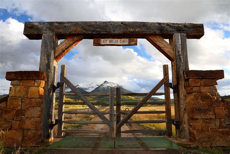 Gate To The Last Dollar Ranch Telluride Learn More About This Image