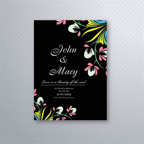 Beautiful Wedding Invitation Card Designs