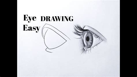 How To Draw An Eyeeyes Easyside View Eye Drawing Easy Step By Step