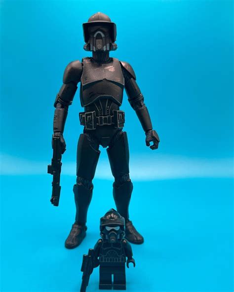 Custom Black Series Shadow Arf Trooper Based On Lego Minifig R