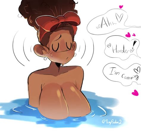 Rule 34 1girls Afrolatina Bathing Big Breasts Blush Brown Hair Closed