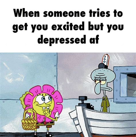 Spongebob Depression Meme