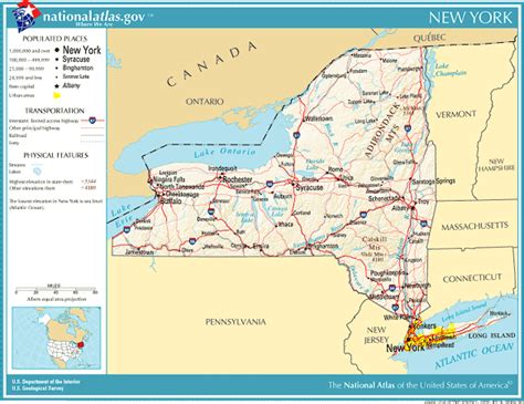 United States Geography For Kids New York