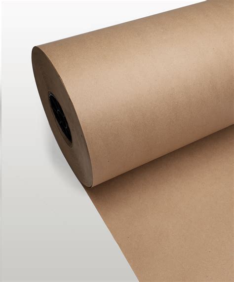 Brown Kraft Paper Bulk Roll 80gsm Ribbon And Blues