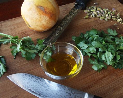 Maybe you would like to learn more about one of these? Pistachio Gremolata | Simple vinaigrette, Gremolata sauce ...