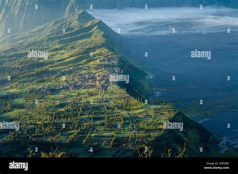 Cemoro Lawang Village In The Safe East Side Of Bromo Caldera The