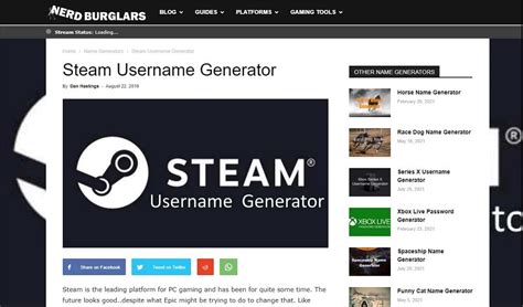 300 Funny Cool Sweaty And Good Steam Names For Gamers