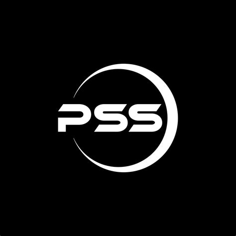 Pss Letter Logo Design In Illustration Vector Logo Calligraphy