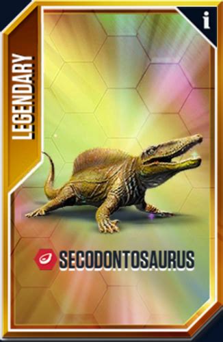 Secodontosaurus Jurassic World The Game Wiki Fandom