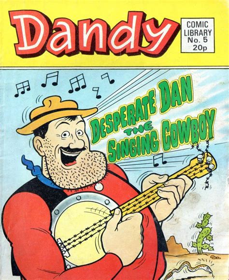 Dandy Comic Library 5 Desperate Dan The Singing Cowboy Issue