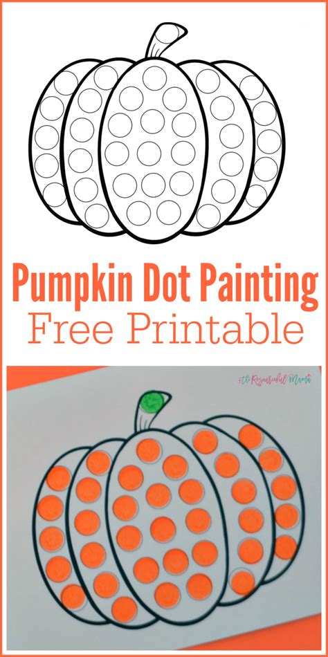 Looking for more activities to try with your do a dot printables? Pumpkin Do a Dot Worksheet - The Resourceful Mama