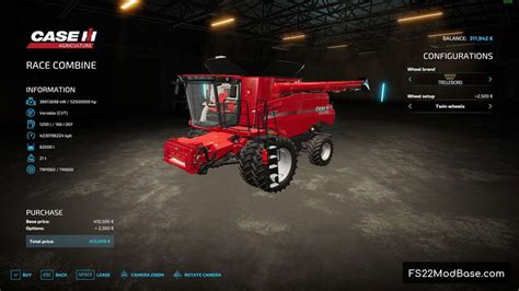 Case Axial Flow 9250 Farming Simulator 22 Mod Ls22 Mod Fs22 Mod