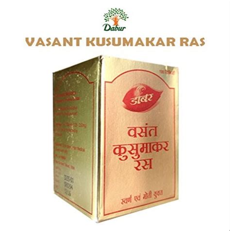 Dabur Vasant Kusumakar Ras With Gold Pearl Pack Of 30tab 60 Off