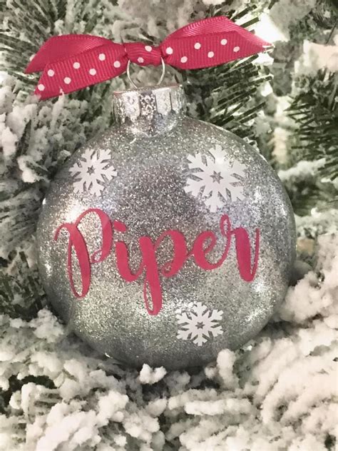 Name Ornament Personalized Christmas Ornament Childs Etsy