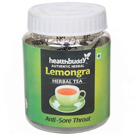 Buy Lemongra Herbal Tea Anti Sore Throat 50 G Online At Best Price In