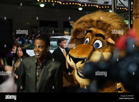 Chris Rock And Alex The Lion The Premiere Of Madagascar Escape 2