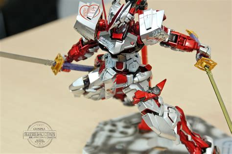 Gundam Guy Mg 1100 Gundam Astray Red Frame Kai Metallic Color