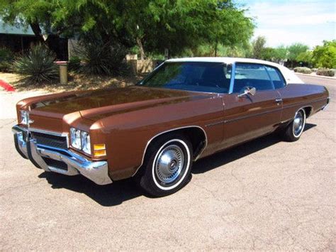 Sell Used 1972 Chevrolet Impala Sport Coupe One Owner Only 27k Org