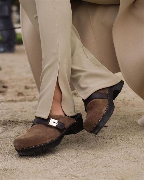 Scholl Iconic On Instagram Ad Details Of Pescura Clog Taupe By