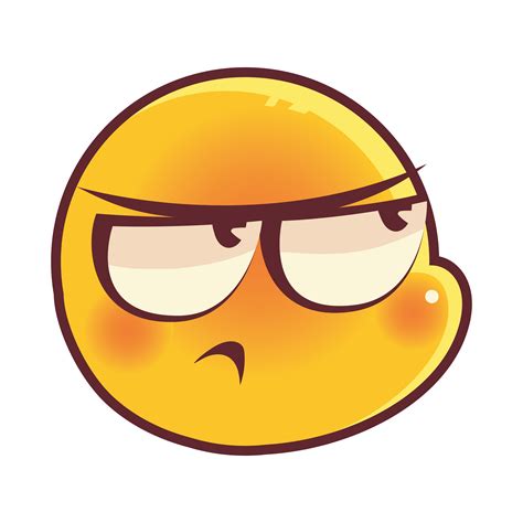 Funny Emoji Annoyed Emoticon Face Expression Social Media 4311132