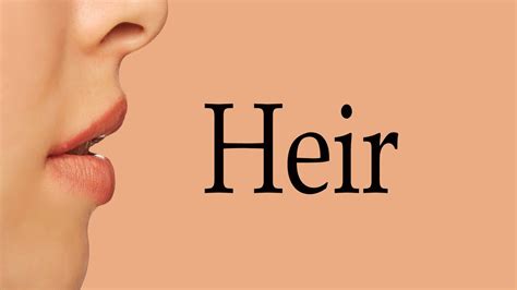 What is the correct pronunciation of yuan? How To Pronounce Heir - YouTube