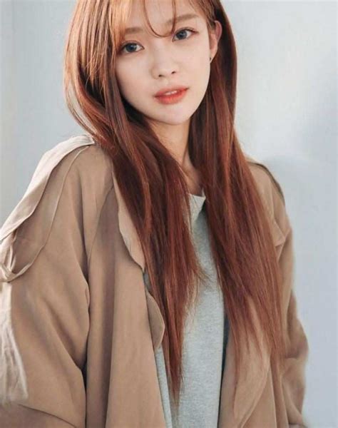 Image Result For Kpop Strawberry Blonde Korean Hairstyles Women Trendy
