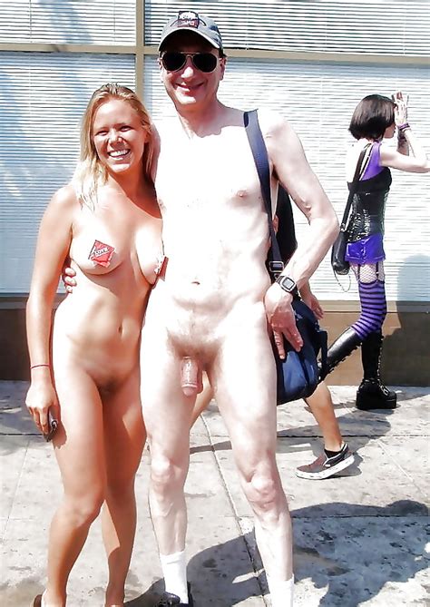 Exhibitionist Brucie Naked Girls Folsom Street Fair Nudes Photo