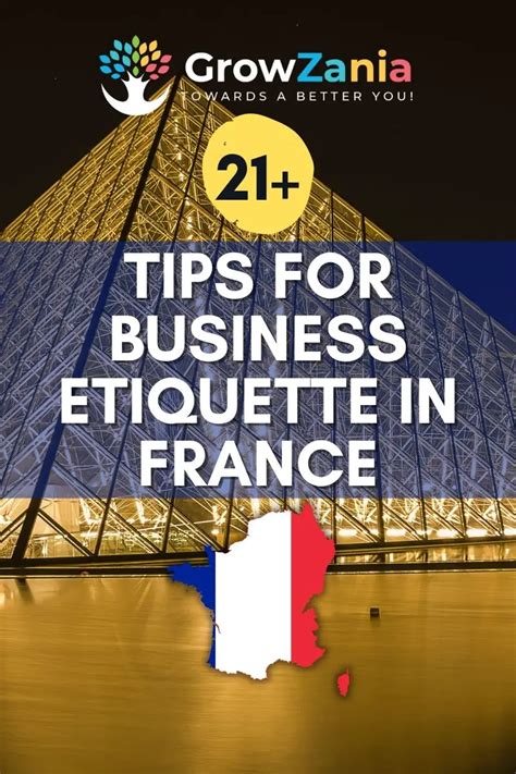 Business Etiquette In France 25 Secrets To Help You Excel Growzania