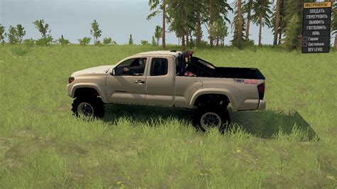 Toyota Tacoma Access Cab 2017 Spintires Mudrunner Cars Spintires