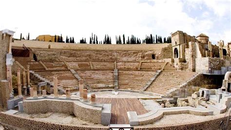 Teatro Romano De Cartagena Restos Romanos En España Por Soleá