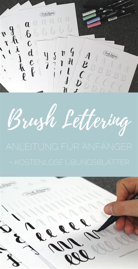 Brushlettering handlettering lettering lettering guide lettering lernen. {Handlettering} Brush Lettering - Anleitung für Anfänger ...
