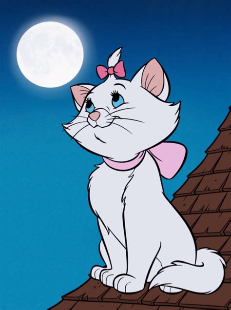 Marie The Aristocats Full Moon Gatos Disney Disney Cats Art Disney