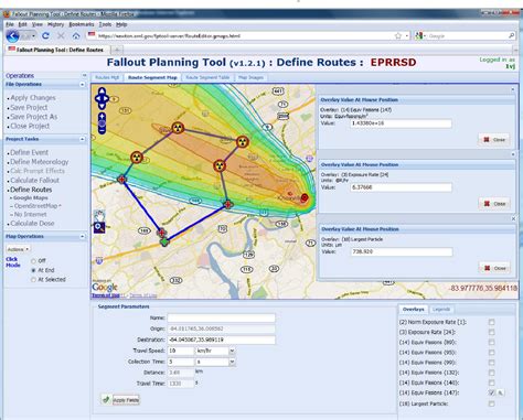 Figure 2 from APPLICATION OF THE ORIGEN FALLOUT ANALYSIS TOOL AND THE