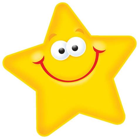 Happy Face Star Clipart With Images Star Clipart Smiley Clipart