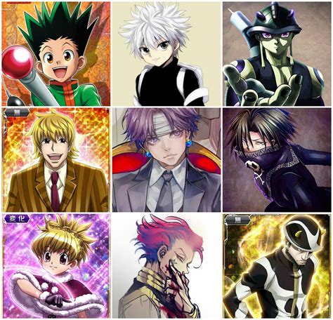 It goes without saying that not only is he one of the most energetic and well written characters of the show, but also. Favorite Hunter x Hunter characters : 3x3s